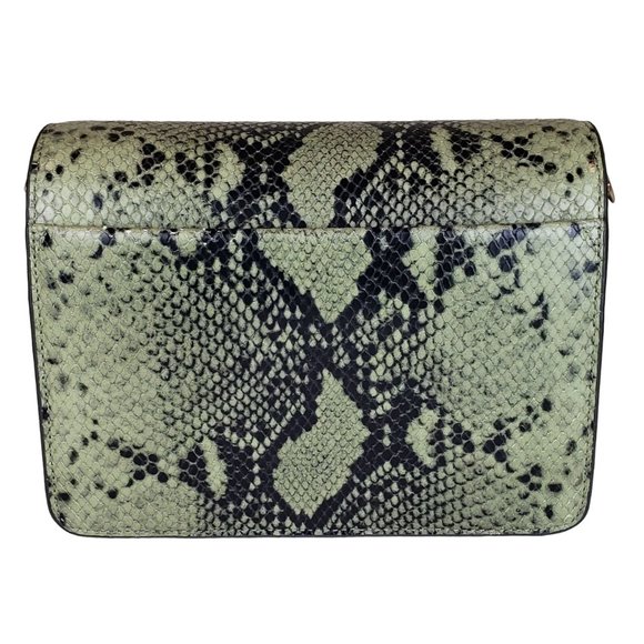 3.1 Phillip Lim Green Snakeskin Alix Mini Shoulder Bag NWT - Picture 7 of 12